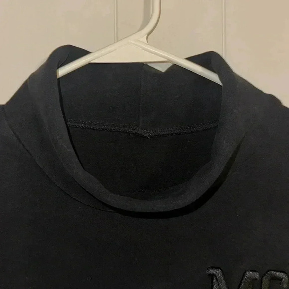 MSGM Black Hoodie Sweatshirt Size MED Long Sleeve - Picture 3 of 11